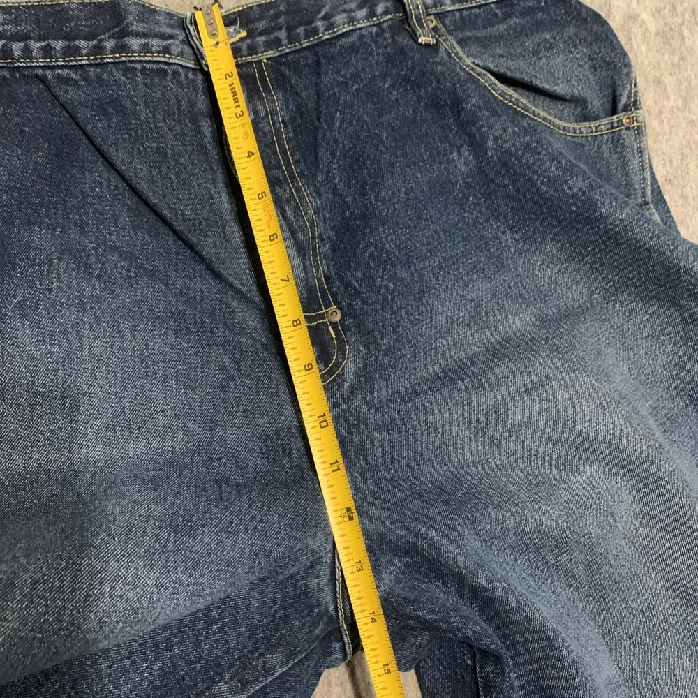 Y2K 90s Beverly Hills Polo Club Men's Carpenter Baggy Jeans 100% COTTON - 44X30 - Picture 13 of 16